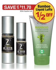 Sale: Z3 Repair Cream & Vital Eyes Buy Both Get Bamboo 1/2 OFF
