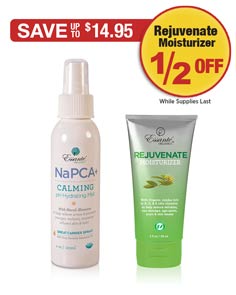 Sale: Buy NaPCA 4oz Get Rejuvenate Moisturizer 1/2 OFF
