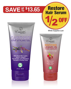 Sale: Captivate Hair Gel Buy 1 Get Restore Hair Serum 1/2 OFF