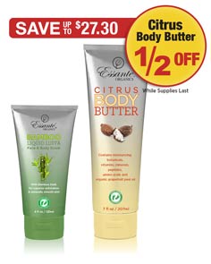 Sale: Bamboo Buy 1 Get Lg. Body Butter 1/2 OFF
