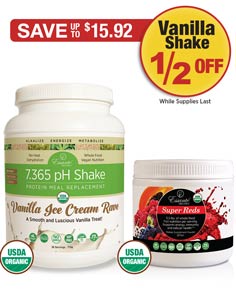 Sale: Super Reds Tub Buy 1 Get Vanilla Shake 1/2 OFF