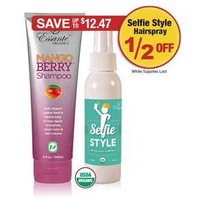 Sale: MangoBerry Shampoo Buy 1 Get Selfie Style 1/2 OFF
