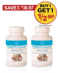 Sale: BOGO 1/2 OFF Probiotic pHlora