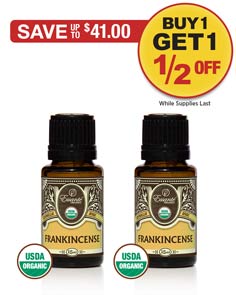 Sale: BOGO 1/2 OFF Frankincense Essential Oil