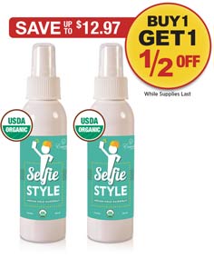 Sale: BOGO 1/2 OFF Selfie Style Hairspray 4oz