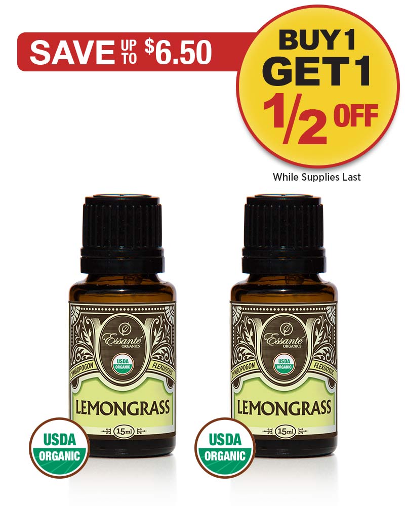 Sale: BOGO 1/2 OFF Lemongrass Essential Oil 15ml