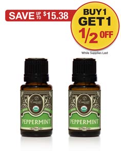Sale: BOGO 1/2 OFF Peppermint Essential Oil 15ml