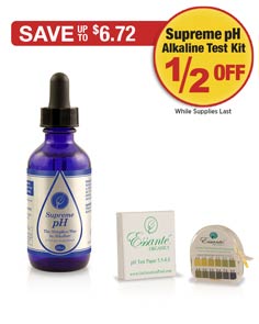 Sale: Buy 1 Supreme pH get 1 pH Test Kit 1/2 OFF