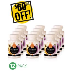 X12 DISCOUNT: 12 Bee Natural $60 OFF