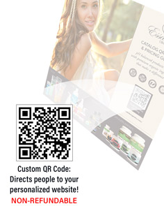 Custom QR Code for Catalog QR Card