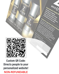 Custom QR Code for Z3 Brochure Card
